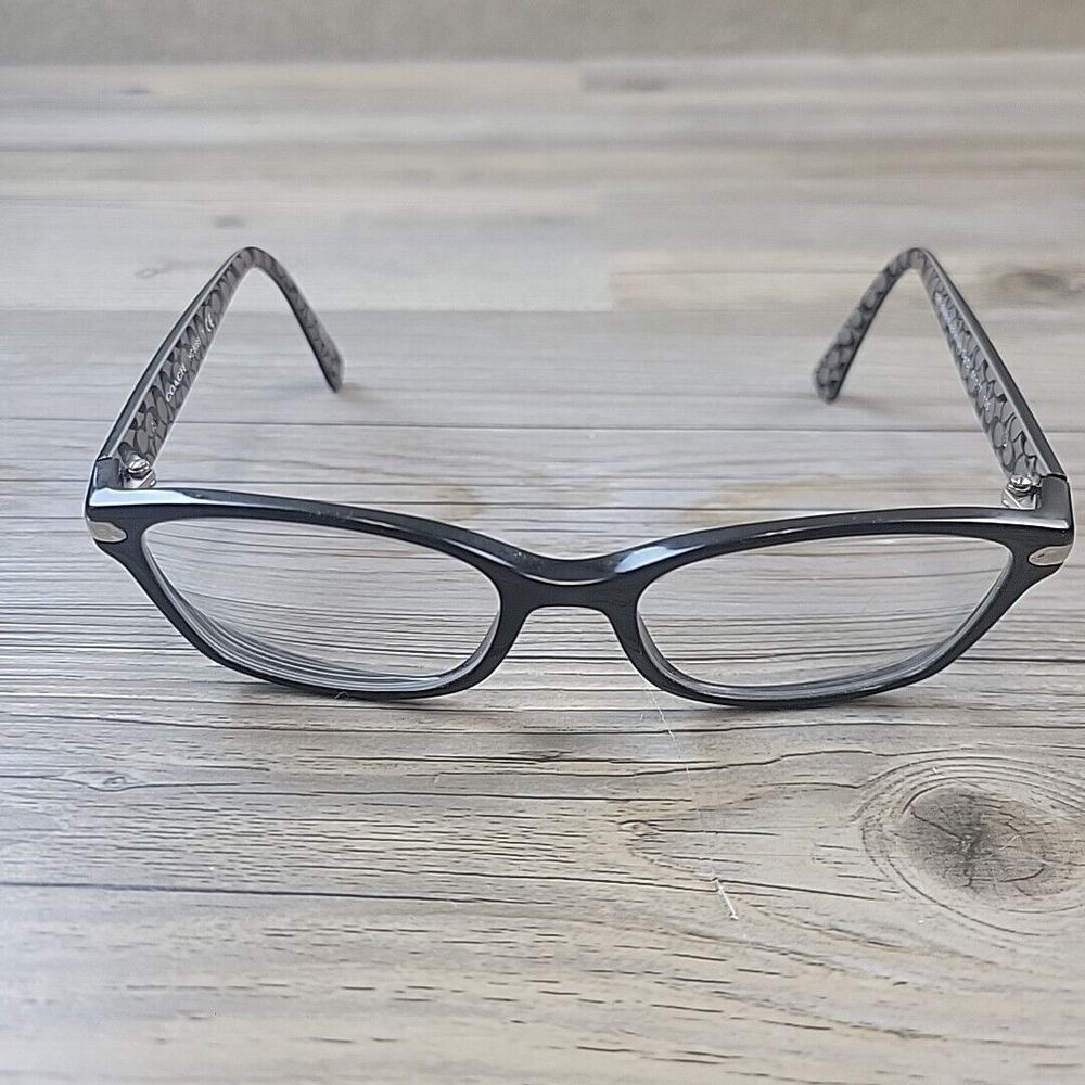 Coach HC6065 5261 Black Military Sig C Womens Eyeglasses 51-17 135 FRAMES ONLY‎